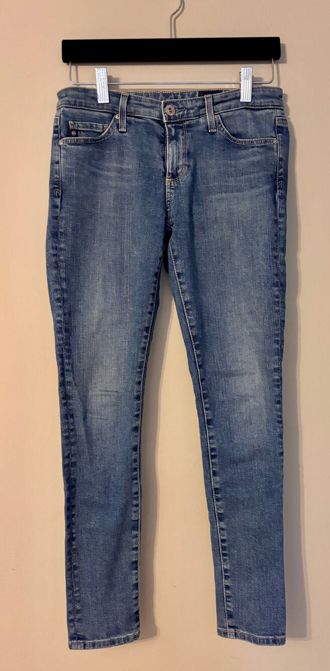 AG Legging Ankle Blue Skinny Jeans 25R